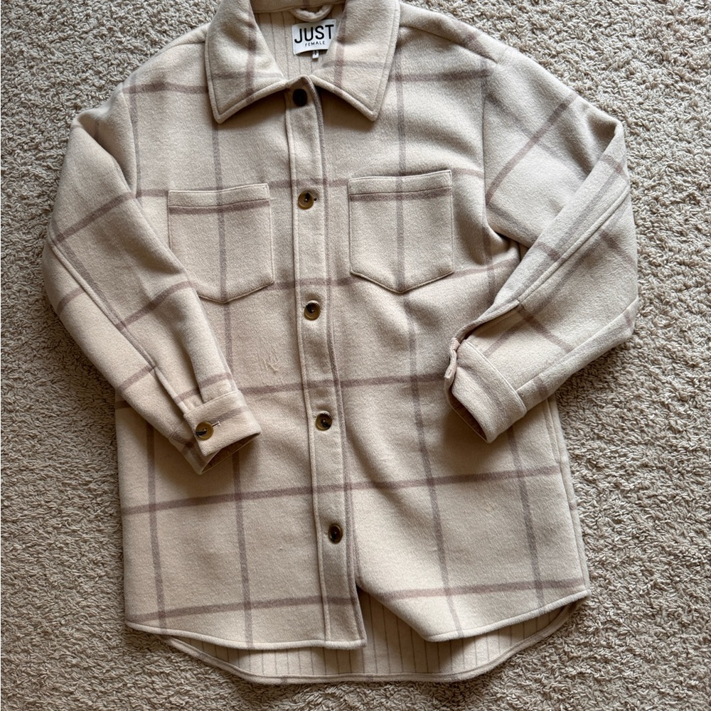 JUST FEMALE Luna Shirt Jacket (USED) EU38